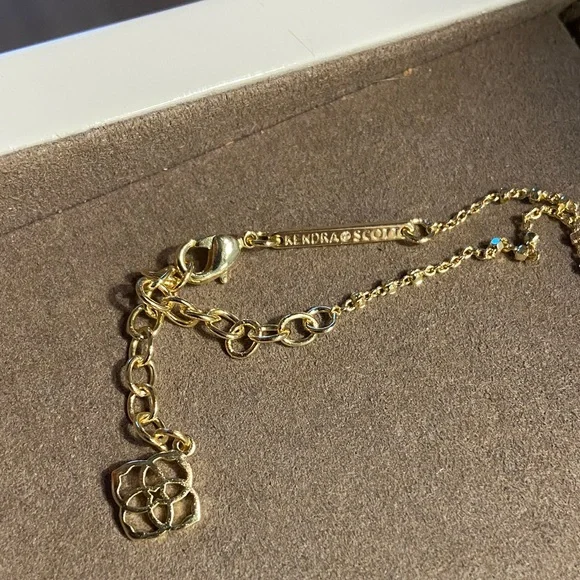 Kendra Scott Elegant Gold Necklace with Opal Accents - Picture 2 of 5